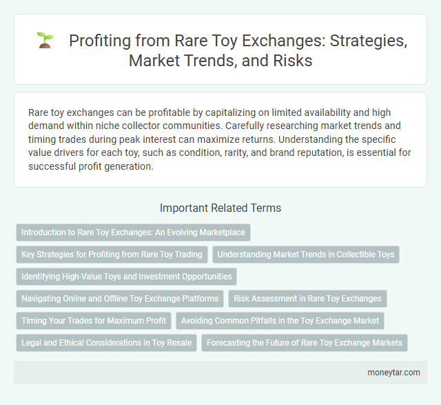 Profiting from Rare Toy Exchanges: Strategies, Market Trends, and Risks