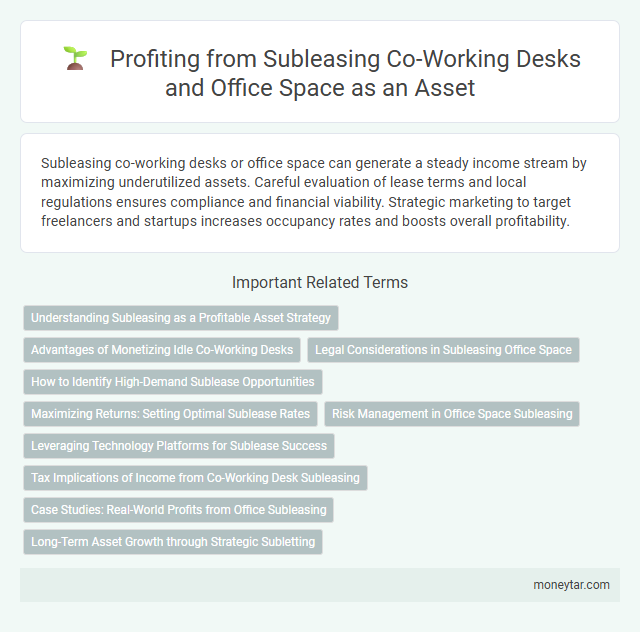 Profiting from Subleasing Co-Working Desks and Office Space as an Asset