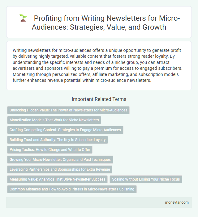 Profiting from Writing Newsletters for Micro-Audiences: Strategies, Value, and Growth