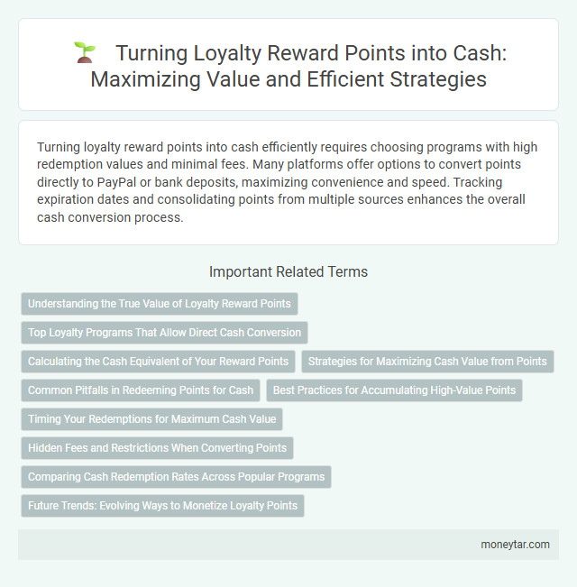 Turning Loyalty Reward Points into Cash: Maximizing Value and Efficient Strategies