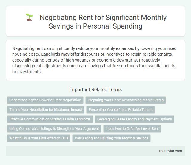Negotiating Rent for Significant Monthly Savings in Personal Spending
