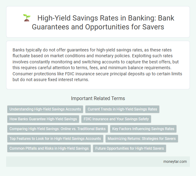 High-Yield Savings Rates in Banking: Bank Guarantees and Opportunities for Savers