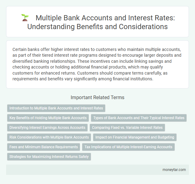 Multiple Bank Accounts and Interest Rates: Understanding Benefits and Considerations