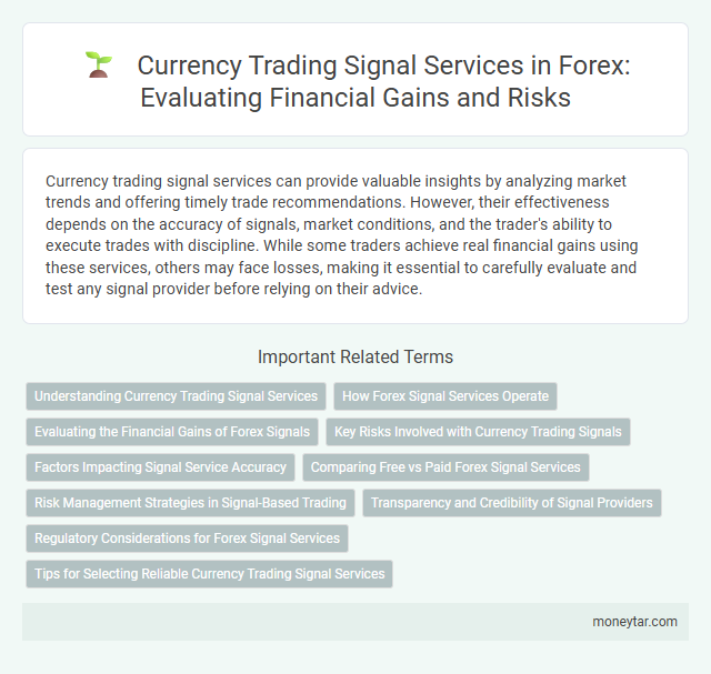 Currency Trading Signal Services in Forex: Evaluating Financial Gains and Risks