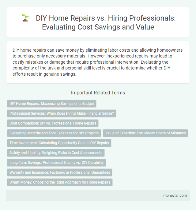 DIY Home Repairs vs. Hiring Professionals: Evaluating Cost Savings and Value
