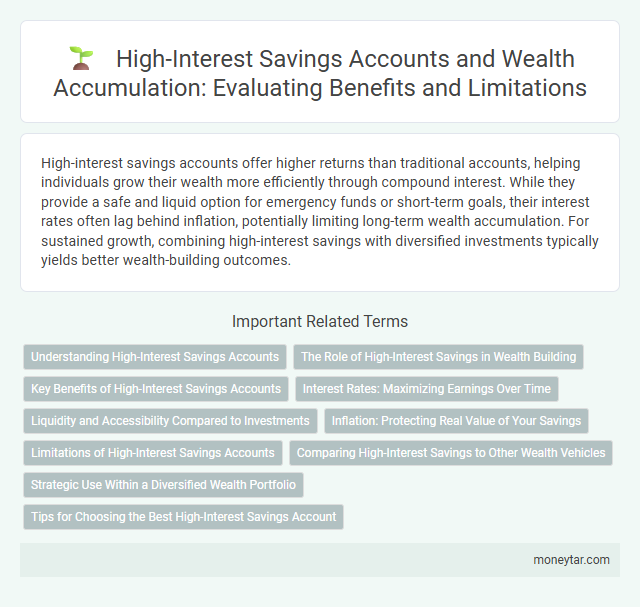 High-Interest Savings Accounts and Wealth Accumulation: Evaluating Benefits and Limitations
