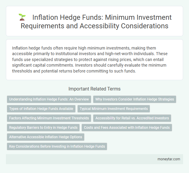 Inflation Hedge Funds: Minimum Investment Requirements and Accessibility Considerations