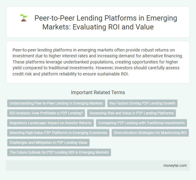 Peer-to-Peer Lending Platforms in Emerging Markets: Evaluating ROI and Value