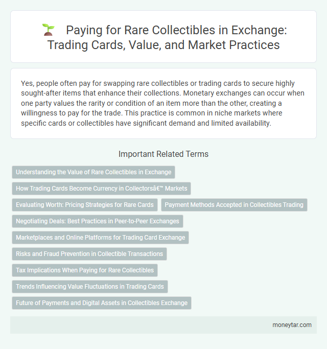 Paying for Rare Collectibles in Exchange: Trading Cards, Value, and Market Practices
