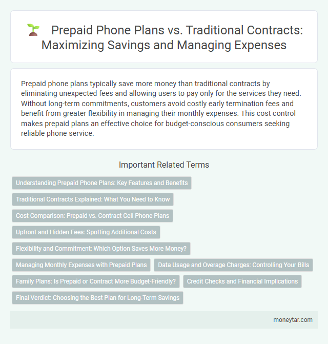 Prepaid Phone Plans vs. Traditional Contracts: Maximizing Savings and Managing Expenses