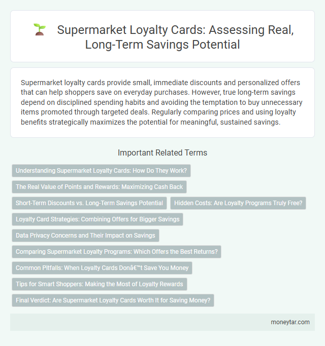 Supermarket Loyalty Cards: Assessing Real, Long-Term Savings Potential