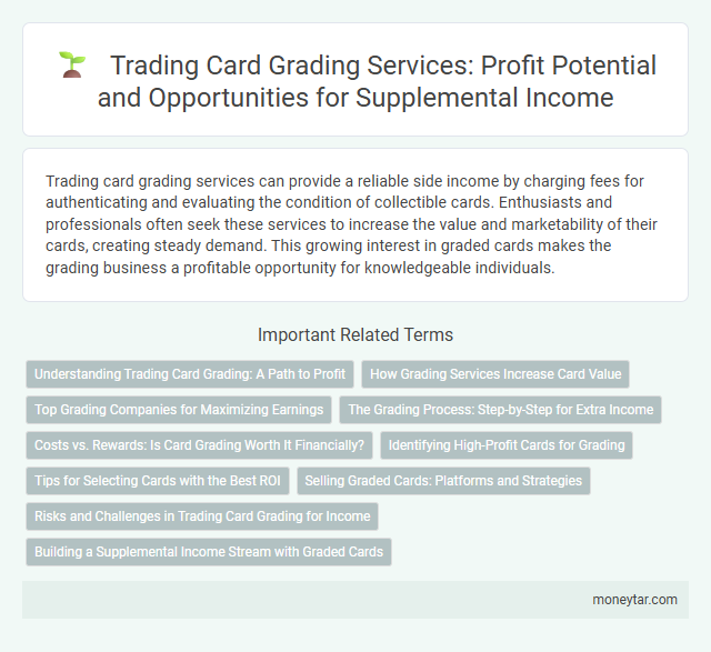 Trading Card Grading Services: Profit Potential and Opportunities for Supplemental Income