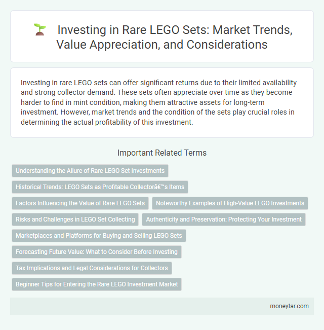 Investing in Rare LEGO Sets: Market Trends, Value Appreciation, and Considerations
