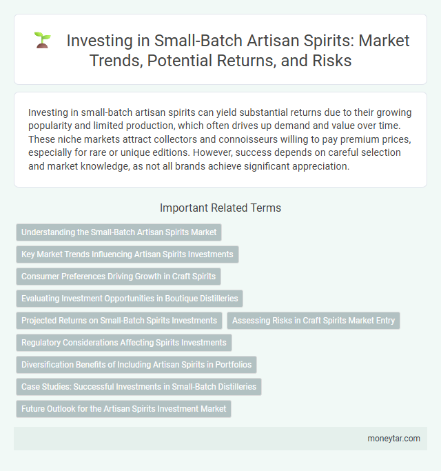 Investing in Small-Batch Artisan Spirits: Market Trends, Potential Returns, and Risks
