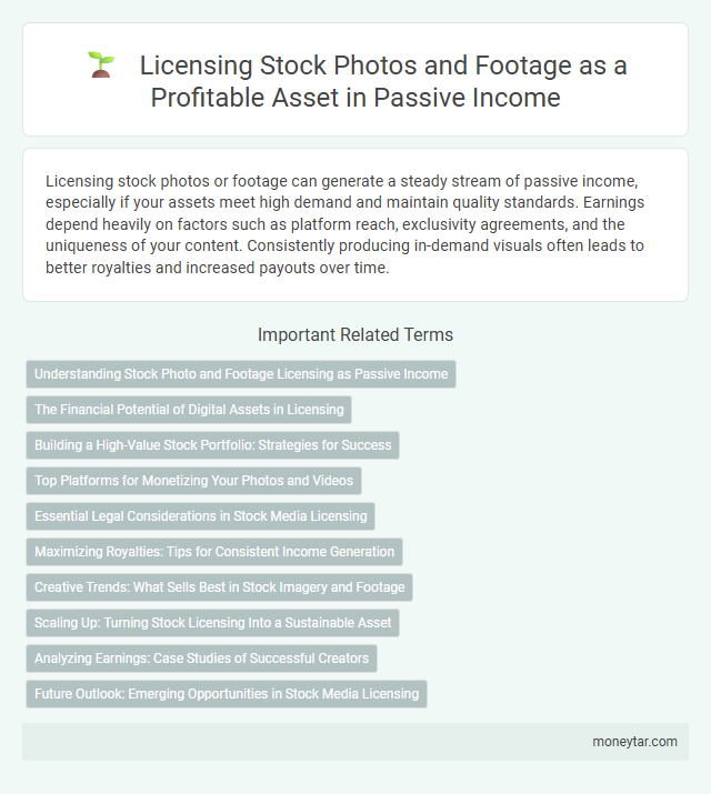 Licensing Stock Photos and Footage as a Profitable Asset in Passive Income