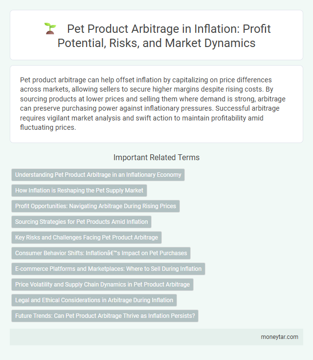 Pet Product Arbitrage in Inflation: Profit Potential, Risks, and Market Dynamics