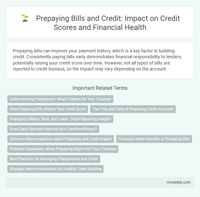 Prepaying Bills and Credit: Impact on Credit Scores and Financial Health