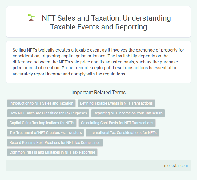NFT Sales and Taxation: Understanding Taxable Events and Reporting