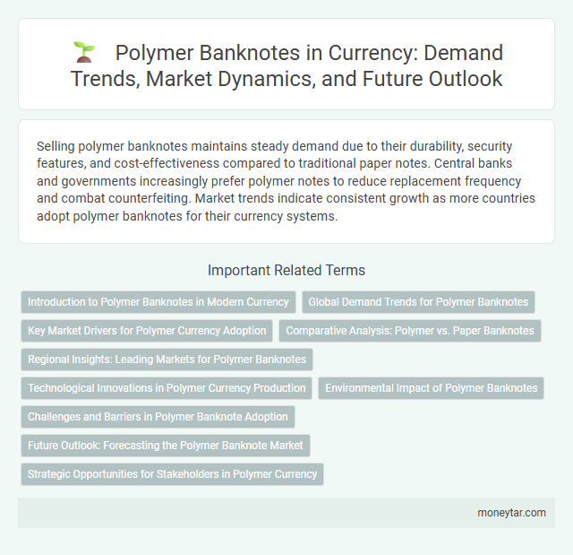 Polymer Banknotes in Currency: Demand Trends, Market Dynamics, and Future Outlook