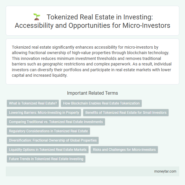 Tokenized Real Estate in Investing: Accessibility and Opportunities for Micro-Investors