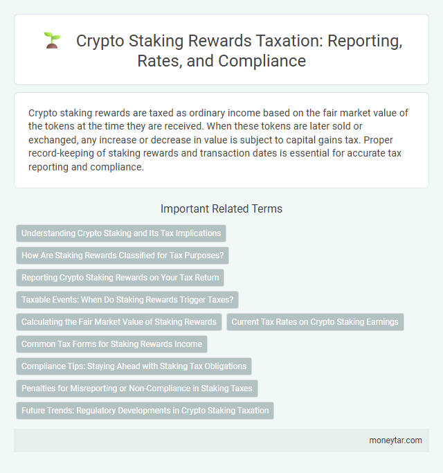 Crypto Staking Rewards Taxation: Reporting, Rates, and Compliance