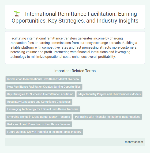 International Remittance Facilitation: Earning Opportunities, Key Strategies, and Industry Insights
