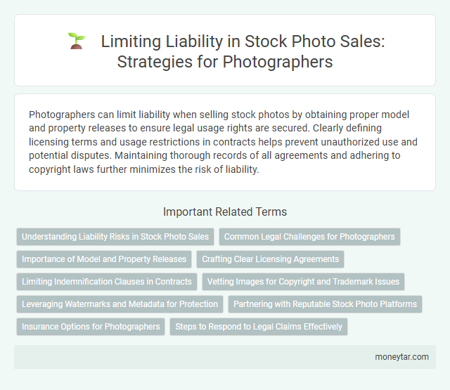 Limiting Liability in Stock Photo Sales: Strategies for Photographers