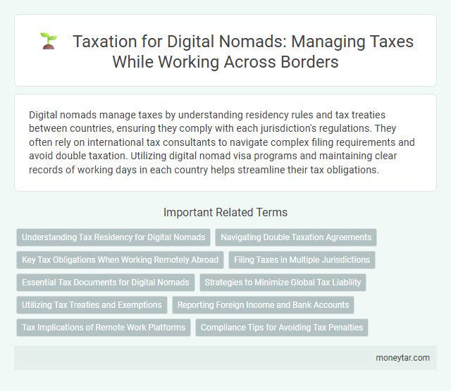 Taxation for Digital Nomads: Managing Taxes While Working Across Borders
