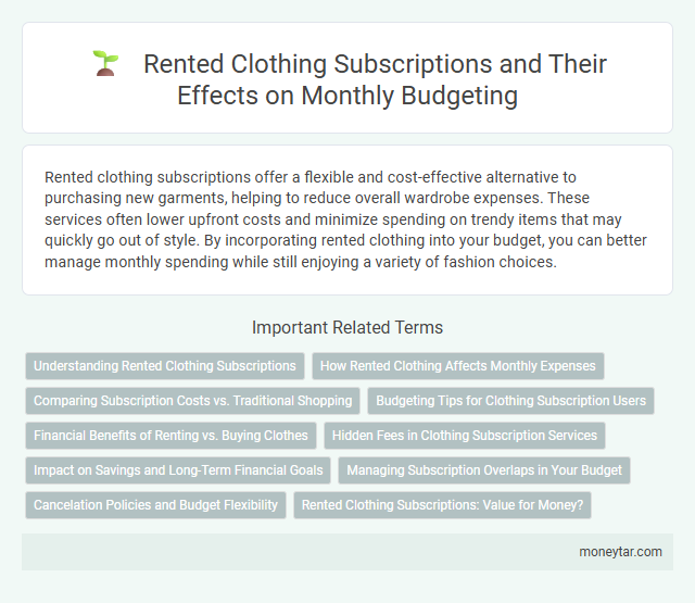 Rented Clothing Subscriptions and Their Effects on Monthly Budgeting