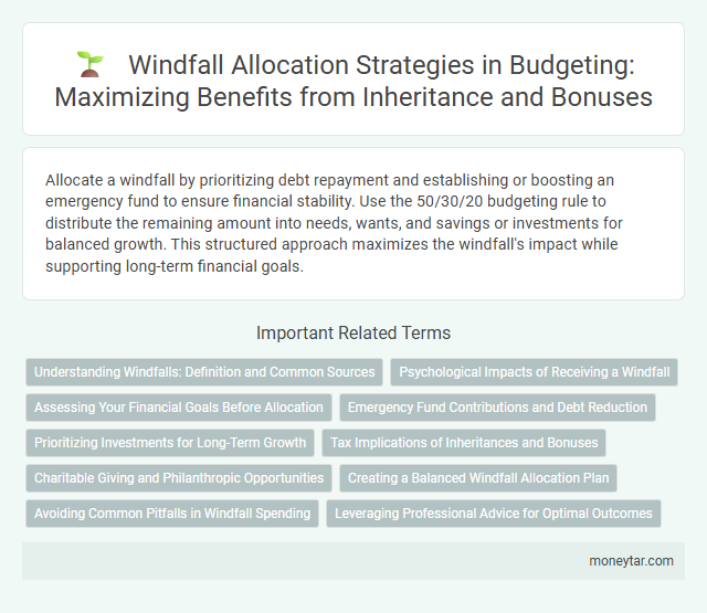 Windfall Allocation Strategies in Budgeting: Maximizing Benefits from Inheritance and Bonuses