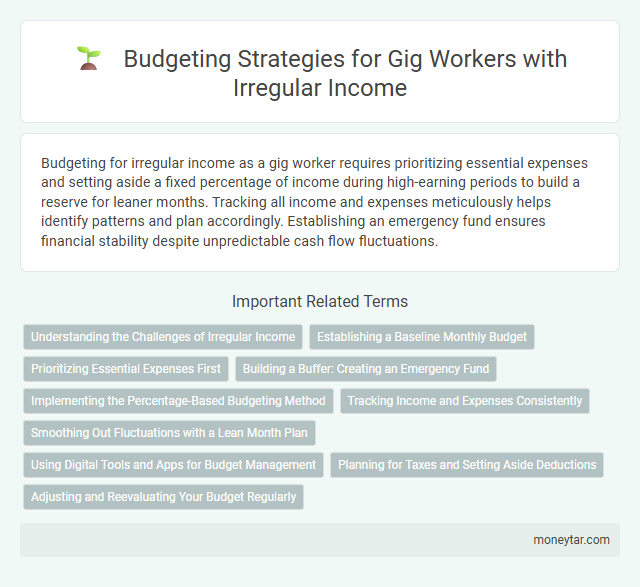 Budgeting Strategies for Gig Workers with Irregular Income
