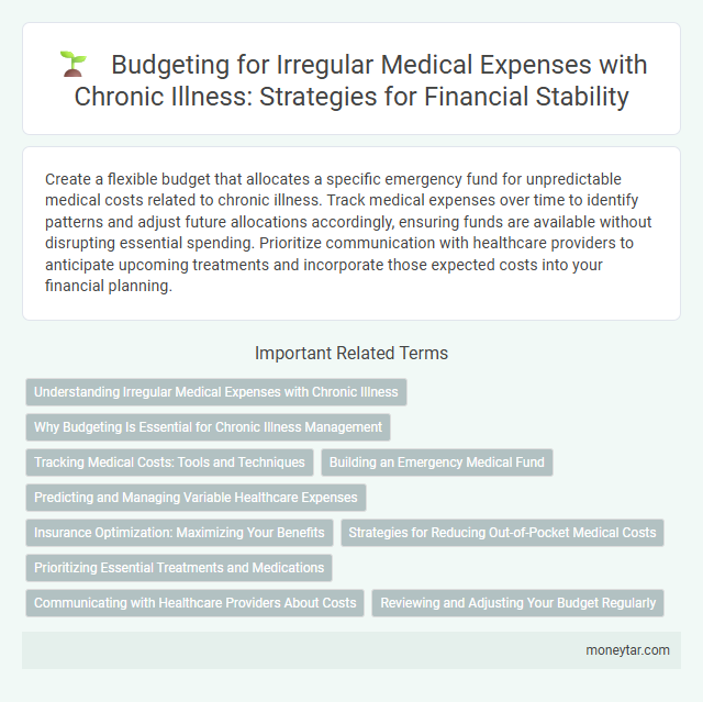 Budgeting for Irregular Medical Expenses with Chronic Illness: Strategies for Financial Stability