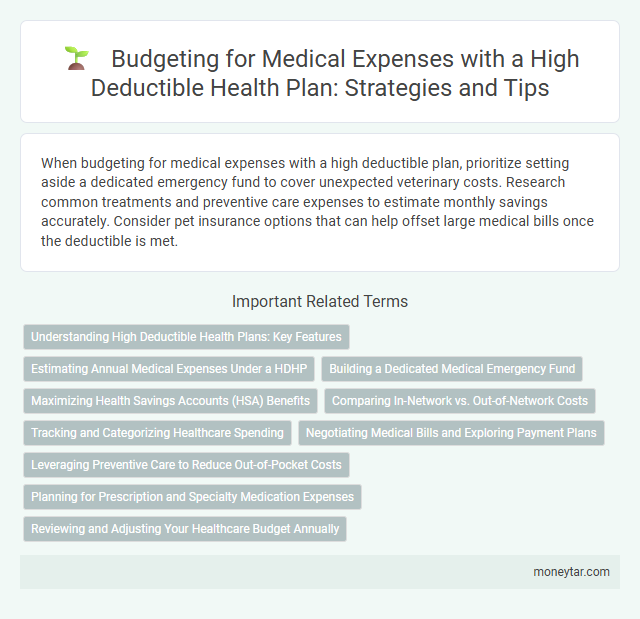 Budgeting for Medical Expenses with a High Deductible Health Plan: Strategies and Tips