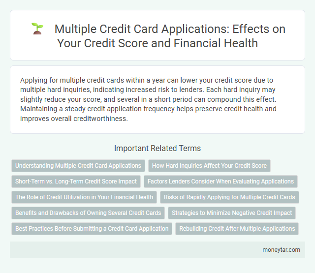 Multiple Credit Card Applications: Effects on Your Credit Score and Financial Health