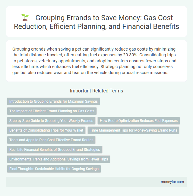 Grouping Errands to Save Money: Gas Cost Reduction, Efficient Planning, and Financial Benefits