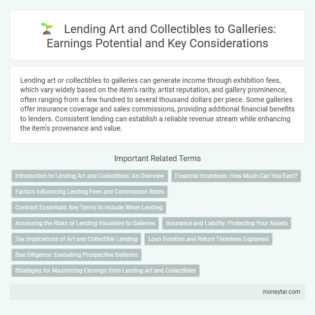 Lending Art and Collectibles to Galleries: Earnings Potential and Key Considerations