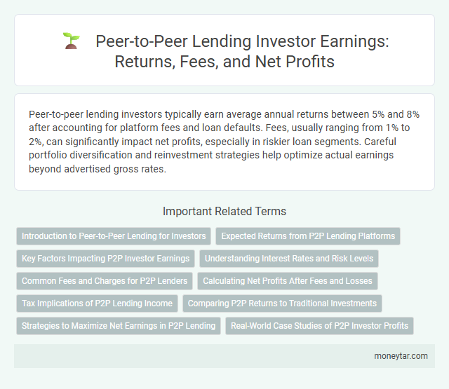 Peer-to-Peer Lending Investor Earnings: Returns, Fees, and Net Profits