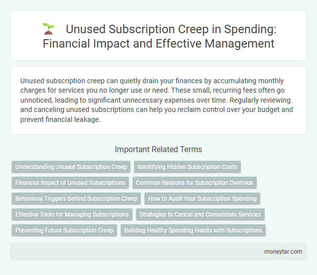 Unused Subscription Creep in Spending: Financial Impact and Effective Management