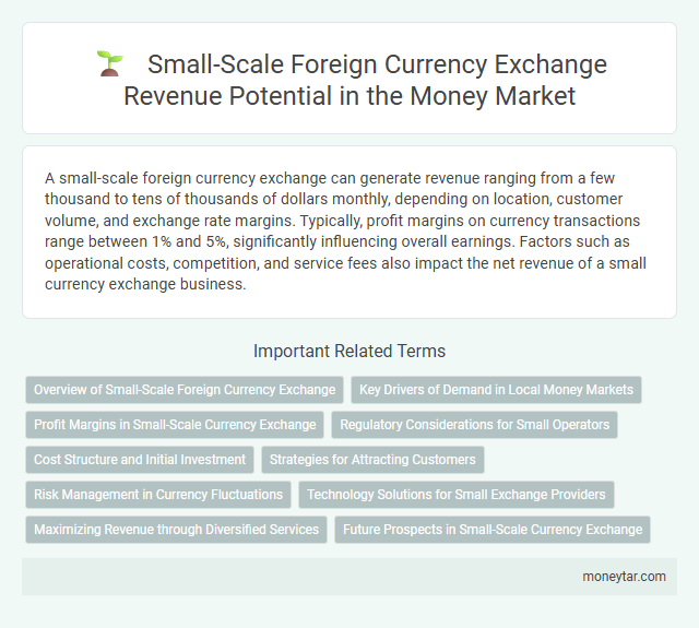 Small-Scale Foreign Currency Exchange Revenue Potential in the Money Market