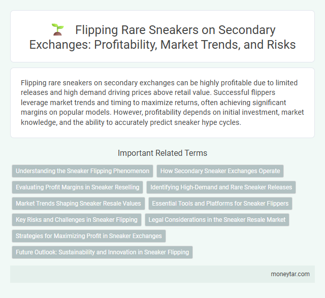 Flipping Rare Sneakers on Secondary Exchanges: Profitability, Market Trends, and Risks
