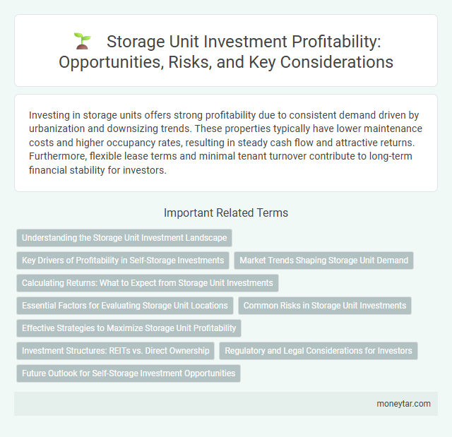 Storage Unit Investment Profitability: Opportunities, Risks, and Key Considerations