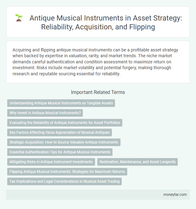 Antique Musical Instruments in Asset Strategy: Reliability, Acquisition, and Flipping