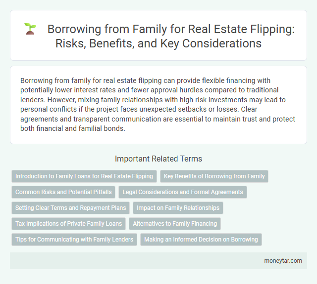 Borrowing from Family for Real Estate Flipping: Risks, Benefits, and Key Considerations