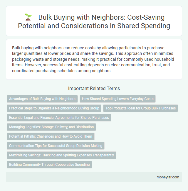 Bulk Buying with Neighbors: Cost-Saving Potential and Considerations in Shared Spending