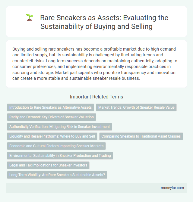 Rare Sneakers as Assets: Evaluating the Sustainability of Buying and Selling