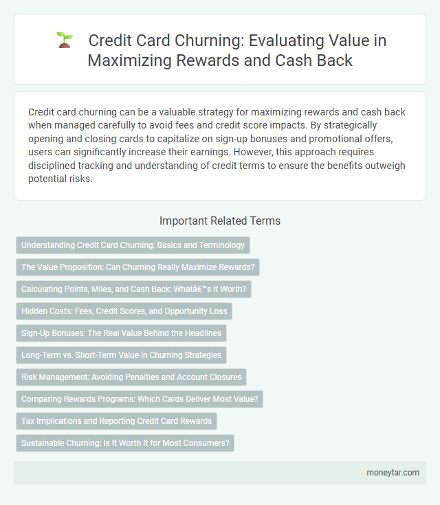 Credit Card Churning: Evaluating Value in Maximizing Rewards and Cash Back