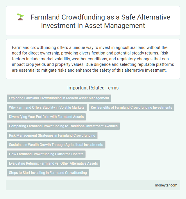 Farmland Crowdfunding as a Safe Alternative Investment in Asset Management