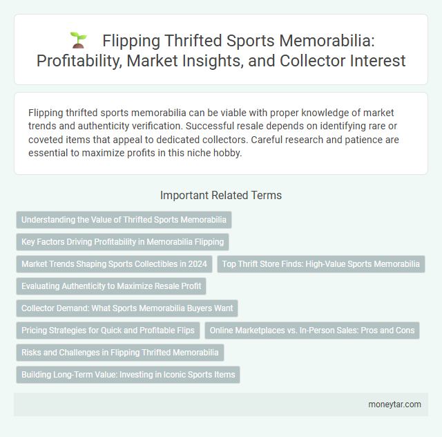 Flipping Thrifted Sports Memorabilia: Profitability, Market Insights, and Collector Interest