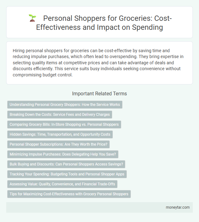 Personal Shoppers for Groceries: Cost-Effectiveness and Impact on Spending