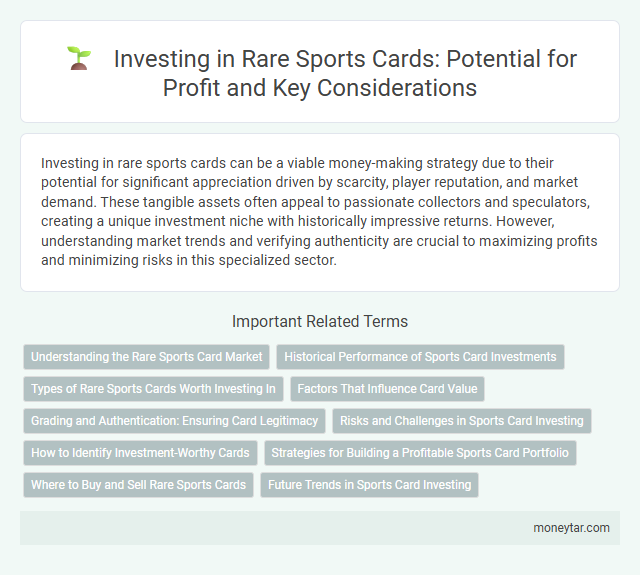 Investing in Rare Sports Cards: Potential for Profit and Key Considerations